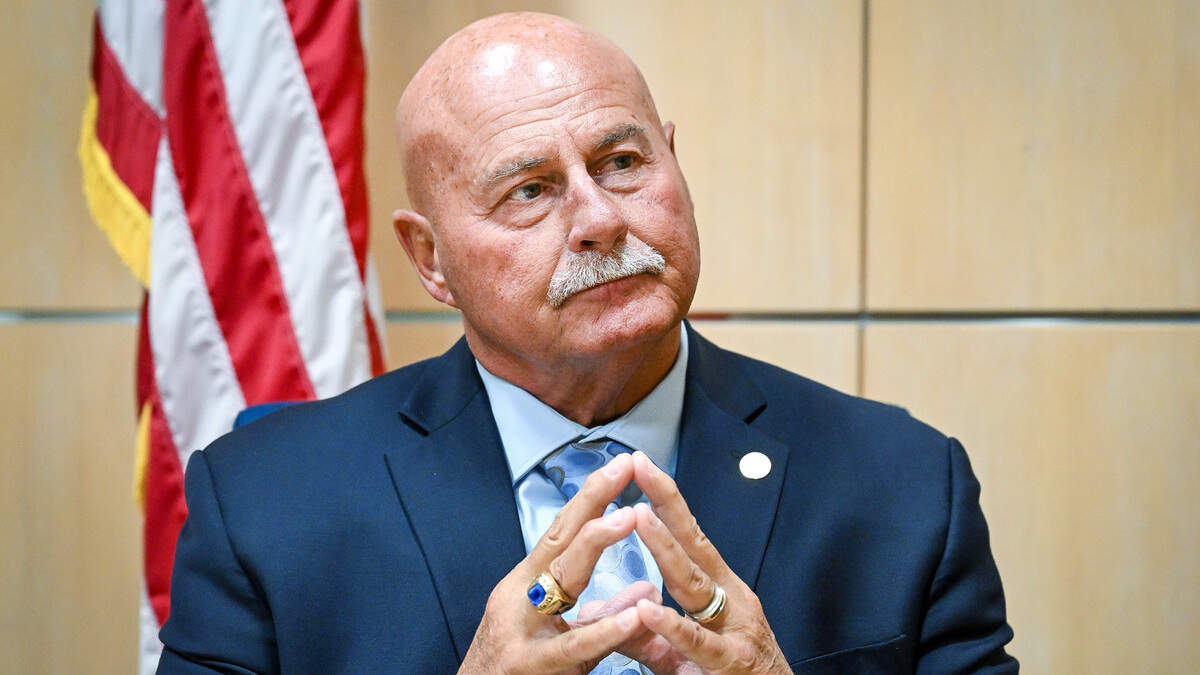Fresno Mayor Jerry Dyer contemplates a question during an interview at Fresno City Hall on Tuesday, May 26, 2026.